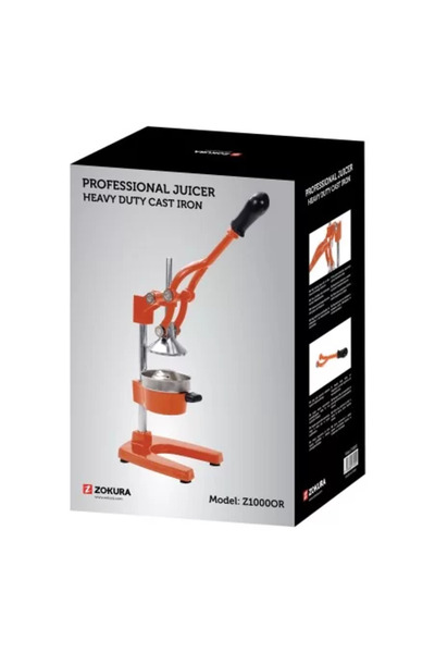 Zokura Manual Citrus and Pomegranate Juicer, Orange -