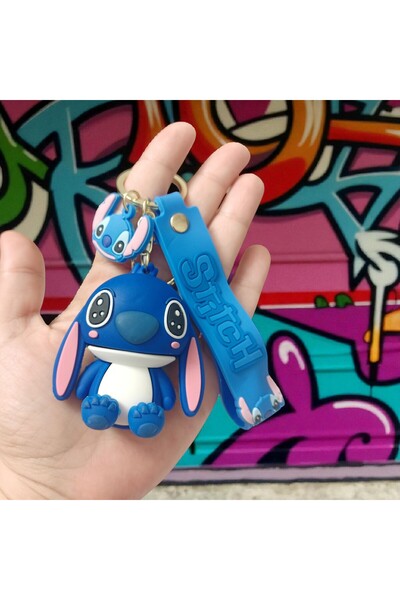 POKAK 3D Stitch Large Size Bag Ornament and Keychain