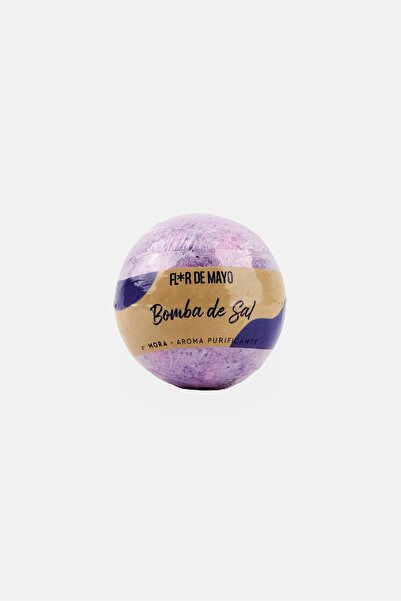 Flor De Mayo قنبلة حمام فوارة بنكهة اليوسفي والمندرين، أرجواني