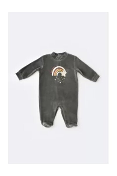 BabyCosy Long-Sleeve Jumpsuit with Long Pants - Cotton and Modal - Green - (Size: 18-24 Mont