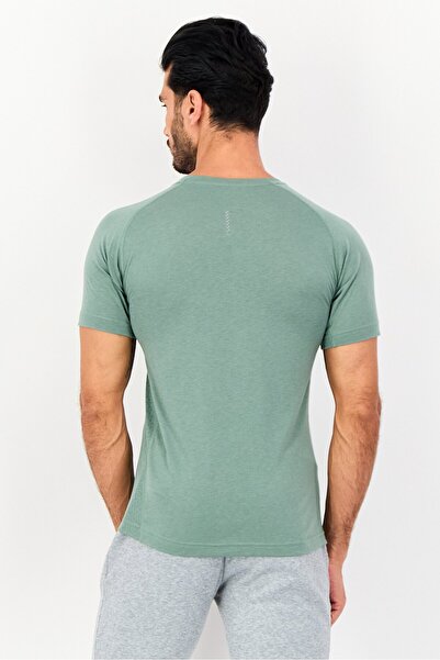 Puma Men Sportswear Fit Short Sleeve Running T-Shirt, Sage Green