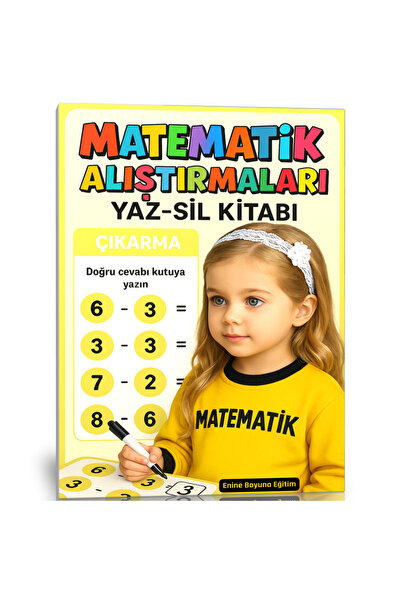 Enine Boyuna Eğitim Okul Öncesi ve Birinci Sınıflar İçin Matematik Alıştırmal...