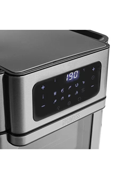 PRİNCESS Friteuză/cuptor electric cu aer, 10 L, 1500 W, 'Aerofryer'