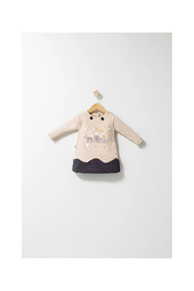 Tongs Baby Dress with Ruffles for Girls Fun Penguin, Tongs Baby