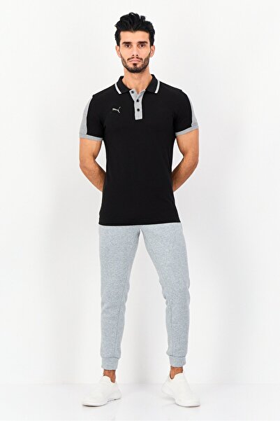 Puma Men Sportswear Fit Short Sleeves Outdoor Polo Shirt, Black