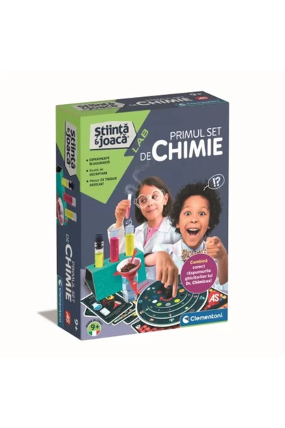 As První sada her s chemií a vědou