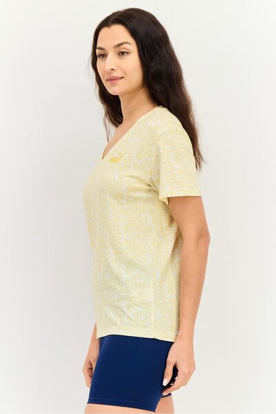 Puma Women Relaxed Fit Short Sleeve Outdoor T-Shirt, Multicolor