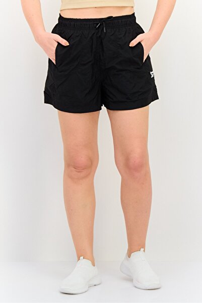 Reebok Women Sportswear Fit Training Track Shorts, Black