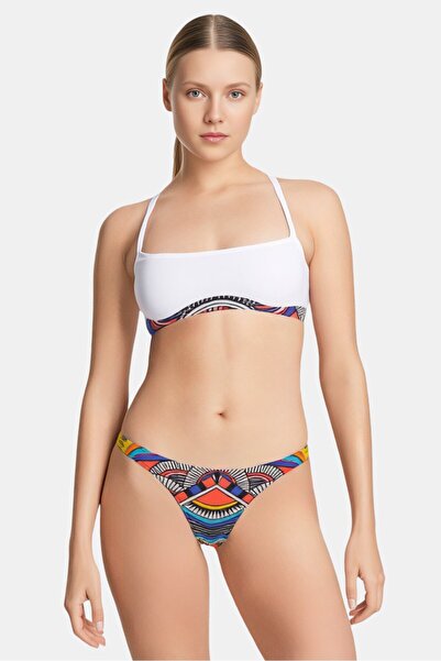 Rip Curl بيكيني سفلي مطبوع بالكامل للنساء، متعدد الألوان