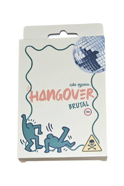 Bukalemun Shop Hangover Brutal – 18+ İçki Kart Oyunu (Parti ve Arkadaş Grupla...