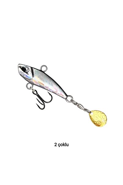 Bozok balıkçılık DÖNER KAŞIKLI VİBRASYON YEM 15 GRAM 4,3 CM
