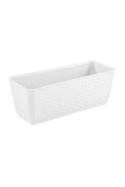 sterk Jardiniera cu Tavita NR.1, STERK, 33 X 13 X 13 cm, Plastic Maro