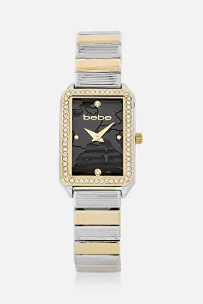 Bebe Women BB3334L/05M Stainless Steel Analog Watch 22 mm, Multicolor