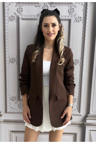 styleFlex Jacket with gathered sleeves