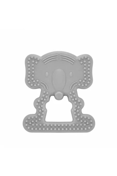 Babyjem Jucărie de dentiție Elefant (Culoare: Gri)
