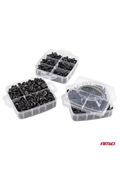 AMIO Set cleme - clipsuri reconditionare auto, 620 dílů, různé modely