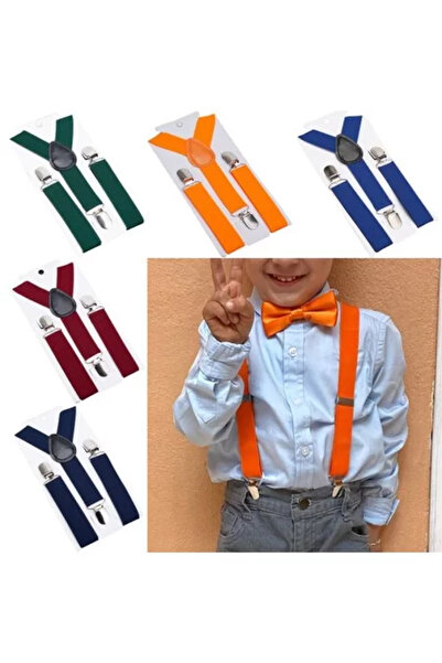 drool Colorful Suspenders for Children (Model: Model P)