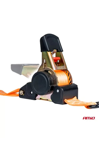 AMIO Popruh pro upevnění nákladu s automatickým navíjením, 1000 kg, rozměr 38 mm x 4 m, model S-TYPE