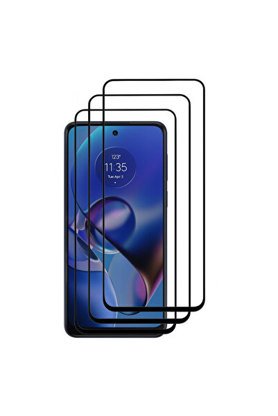 Motorola Set de 3 folii de protecție din sticlă securizată pentru Moto 54 Pow...
