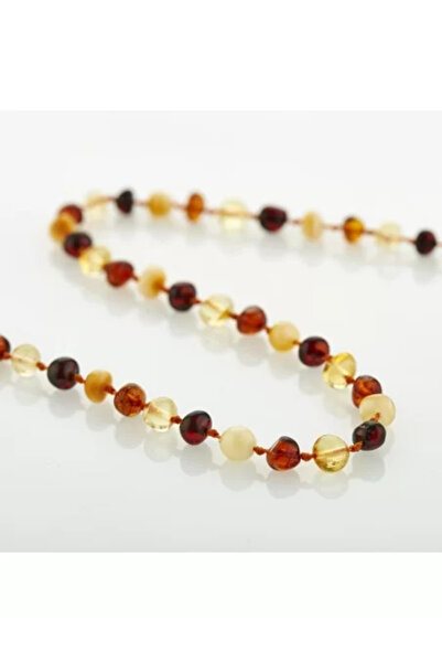 Babyjem Amber necklace for children (Color: Rainbow)