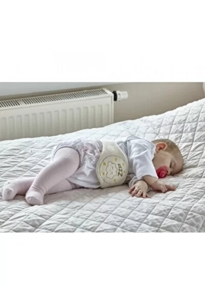 Babyjem Centură anticolici cu sâmburi de cireșe Sleepy Cloud (Culoare: Ecru)