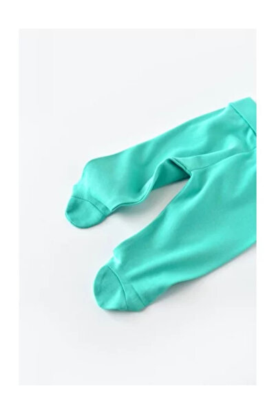 BabyCosy Pantaloni cu Botosei - Bumbac Turcoaz