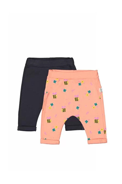 Tongs Baby Set of 2 Baby Pants with Bee Design