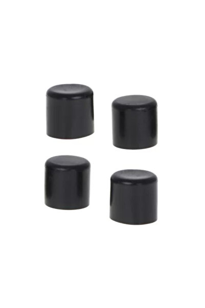 Avex Set of 4 Anti-Scratch Chair Feet Protectors, Diameter 22mm, Black