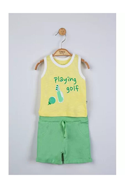 Tongs Baby Two-piece set Playing Golf for boys, Tongs baby