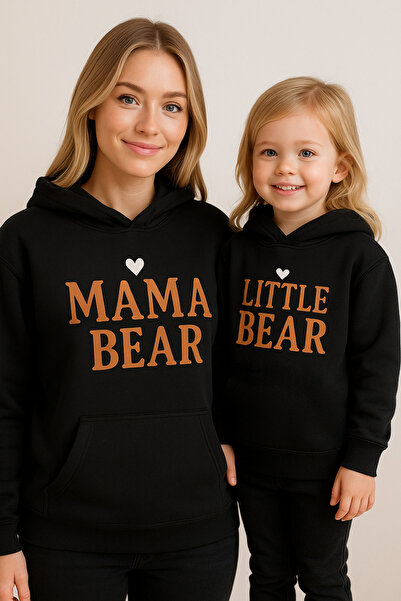 SVART WEAR Hanorac din bumbac Mama Mini Mother Daughter Combination Twin (făr...