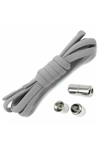 Avex Elastické tkaničky SMART s kovovou sponou, šedá barva