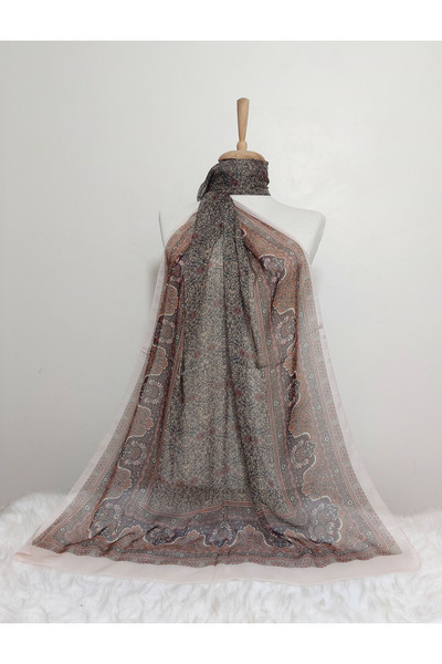 REMOMODA Chiffon Shawl High Quality Fine Textured Soft Chiffon
