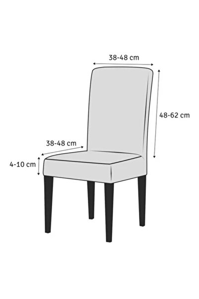 Avex Univerzální potah na klasické židle, hnědá barva