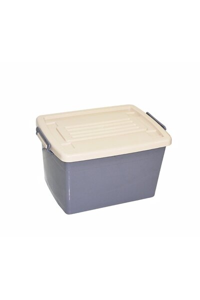 Generic 25L Multipurpose Plastic Storage Box with Wheels