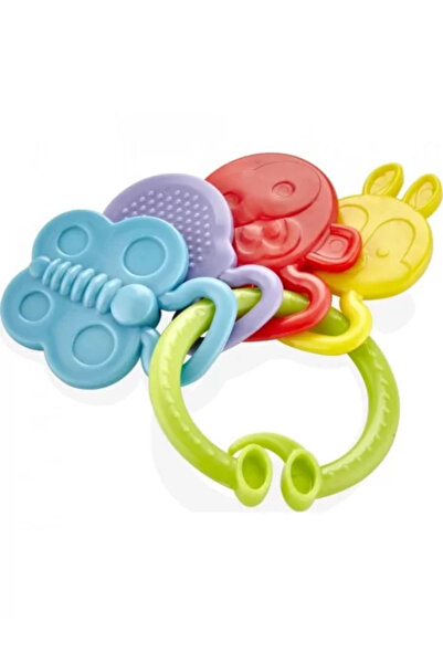 Babyjem Rattle Teether (Color: Red)