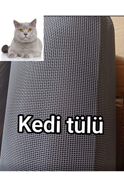 BURAK SHOP Yırtılmaz Sineklik Kedi Teli Tülü (En:120cm - Boy:140 cm)(YIRTILMAZ KEDİ TÜLÜ) (KEDİ SİNEKLİĞİ)