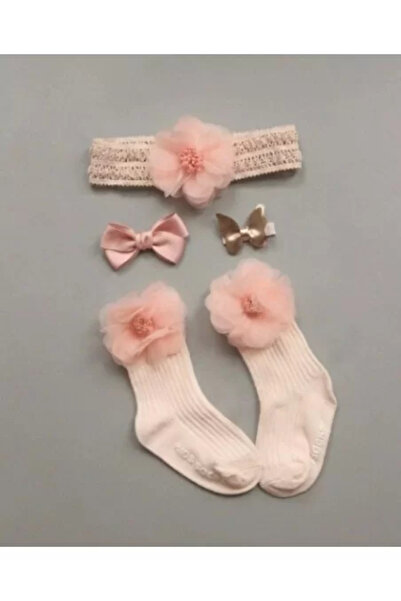 drool Σετ 4 piese - sosete cu accesorii (Μοντέλο: G)