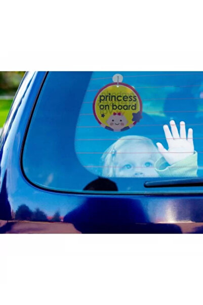 Babyjem Semn luneta Baby/Prince/Princess on board cu ventuza