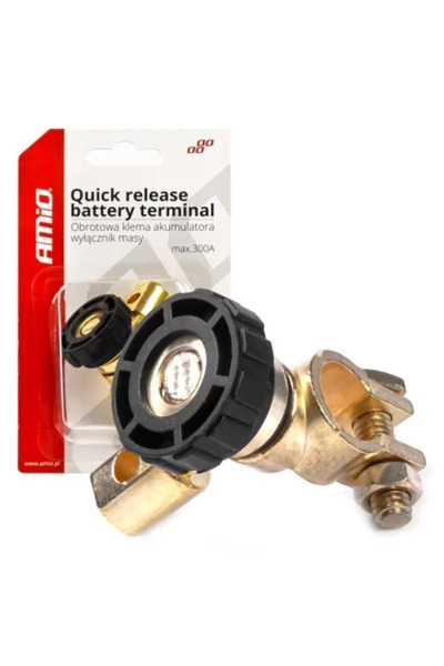 AMIO Otočný přepínač „General Contact“ pro bateriovou svorku, 12V - 24V