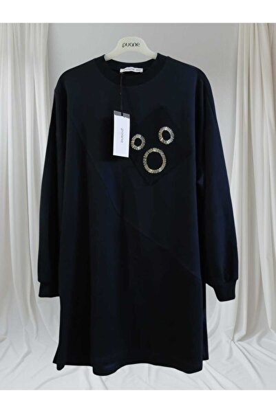 Puane Жіноча туніка з двома нитками тканини та кишенями з бісером 10727