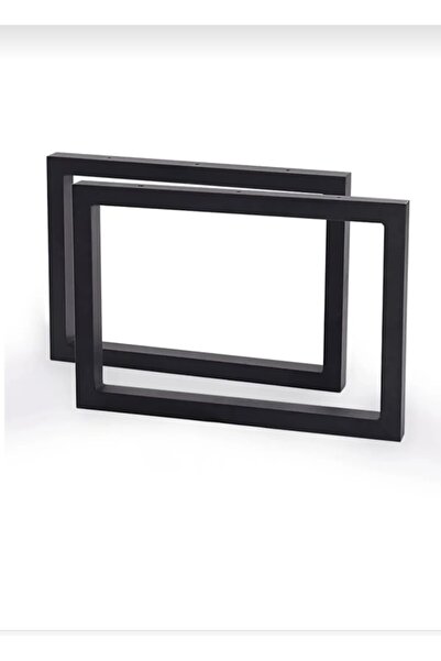 MİRRORSS 2 adet Orta sehpa ayağı bank ayakları metal ayak 50 X 35 cm yükseklik