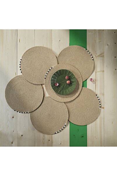 IKEA MÄVINN Place mat, jute, 37 cm