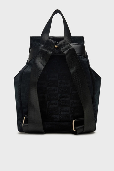 Guess Velvet Logo Shoulder Strap Backpack V5Bz11Wf800 Backpack V5Bz11 Wf800 Jblk