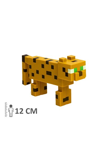 FigürDizayn Minecraft Ocelot Oselot Kedi Hareketli Eklemli Figür