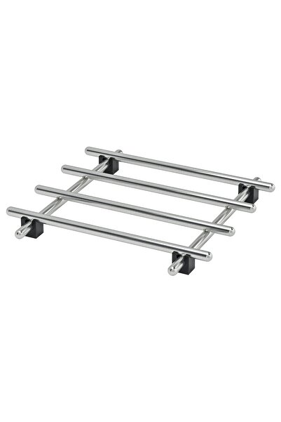 IKEA LÄMPLIG Pot stand, stainless steel, 18 x 18 cm