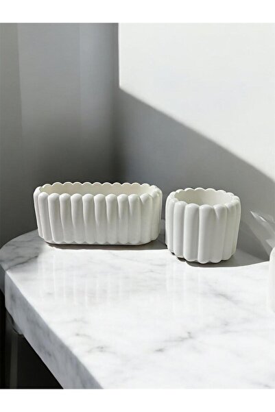 EL YAPIMI Tezgah Üstü Sabunluk, Süngerlik 2'li Set