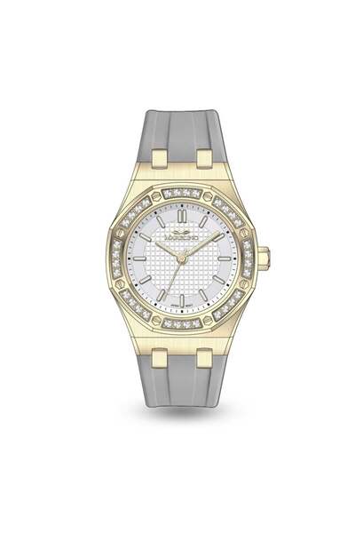 marblino 3-Year Warranty Women's Silicone Strap Watch by