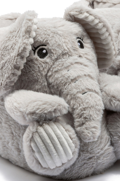 Twigy Elfi Kadın Hayvanlı Panduf Gri 36/41