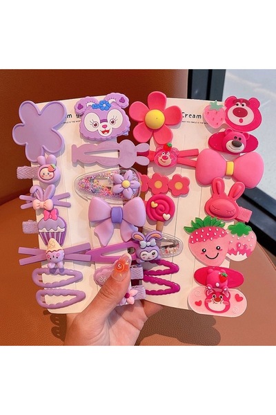 EliraToka ДІВЧИНКА - СИЛІКОНОВІ МИЛІ ПЕНСИ 14 ШТУК НАБІР ЗАСТІБОК МОДЕЛІ