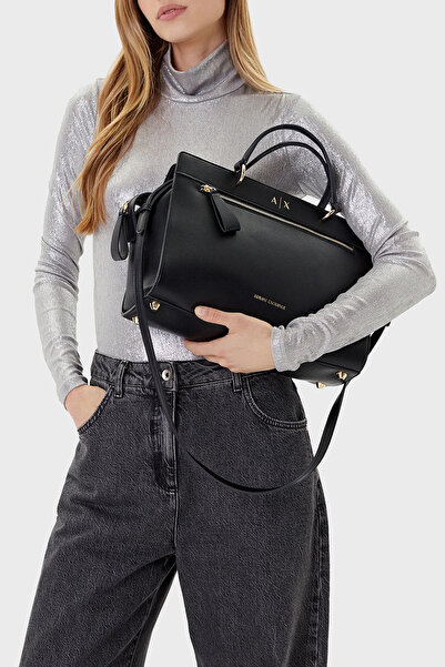 Armani Exchange Large Bag with Logo Removable Strap Bags Xw001553 Af17117 Uc001